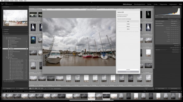 Fusion HDR dans Lightroom CC